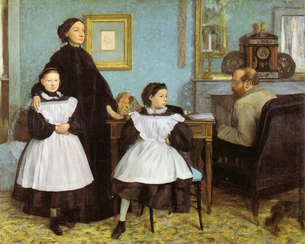 Die Bellelli-Familie von Edgar Degas