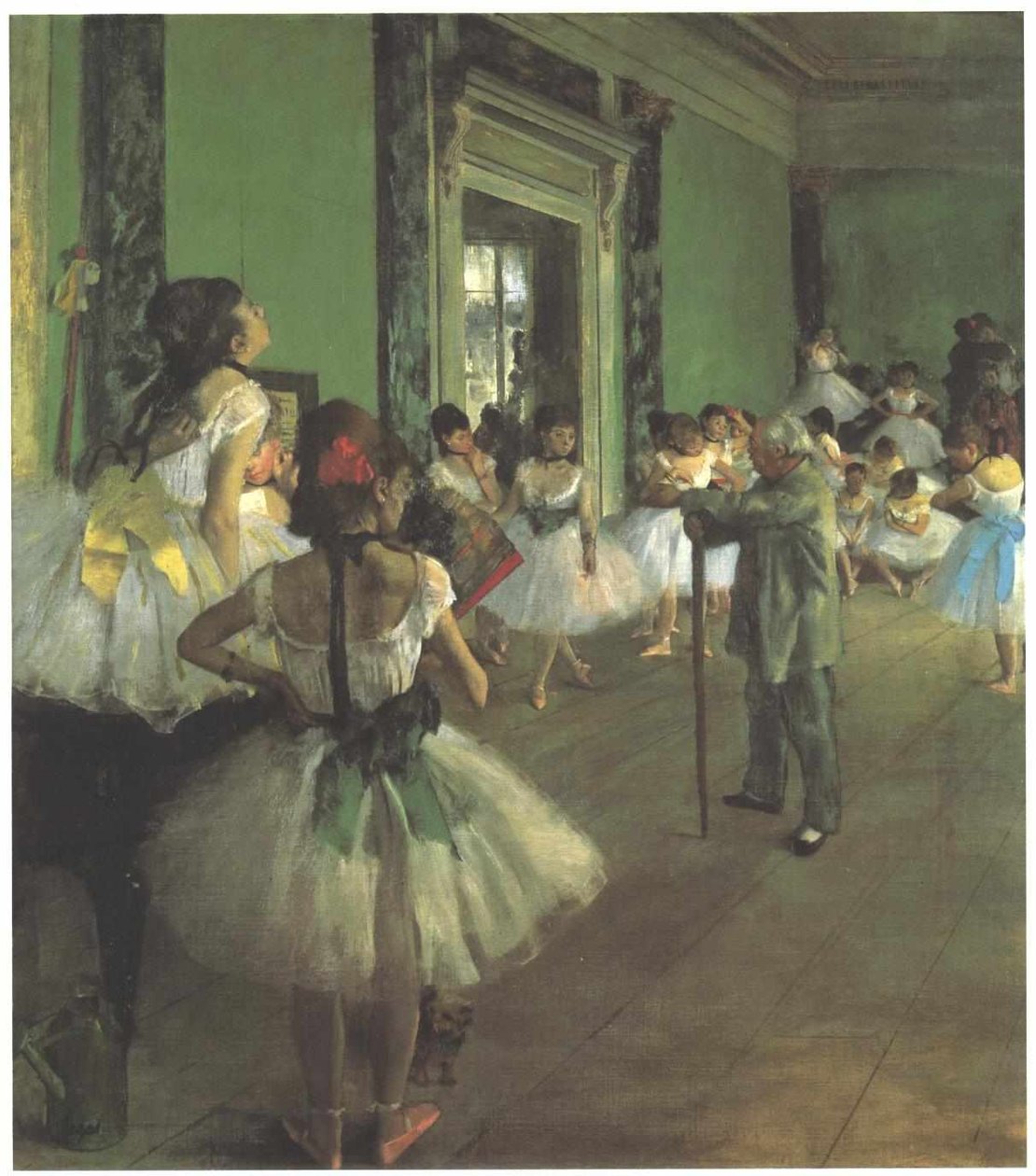 Die Tanzklasse von Edgar Degas