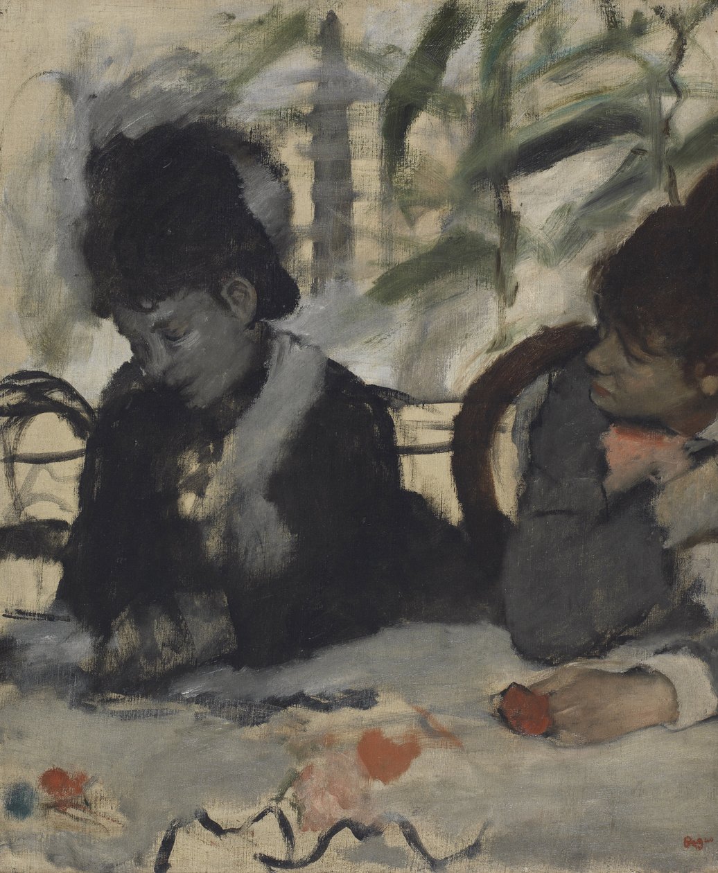 Im Café, ca. 1875-7 von Edgar Degas