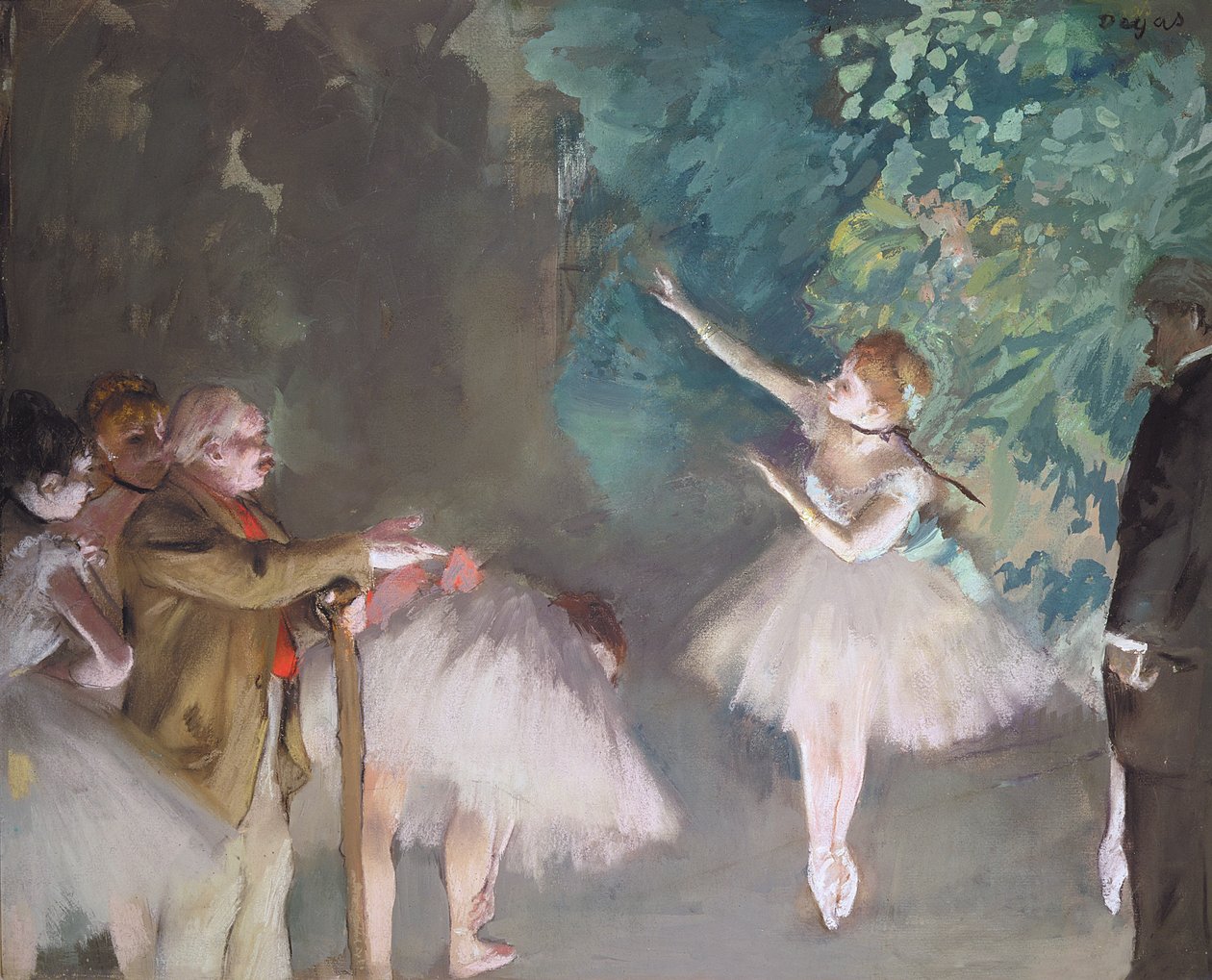 Ballettprobe von Edgar Degas