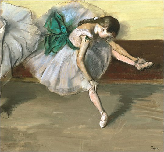 Tänzerin in Ruhe von Edgar Degas