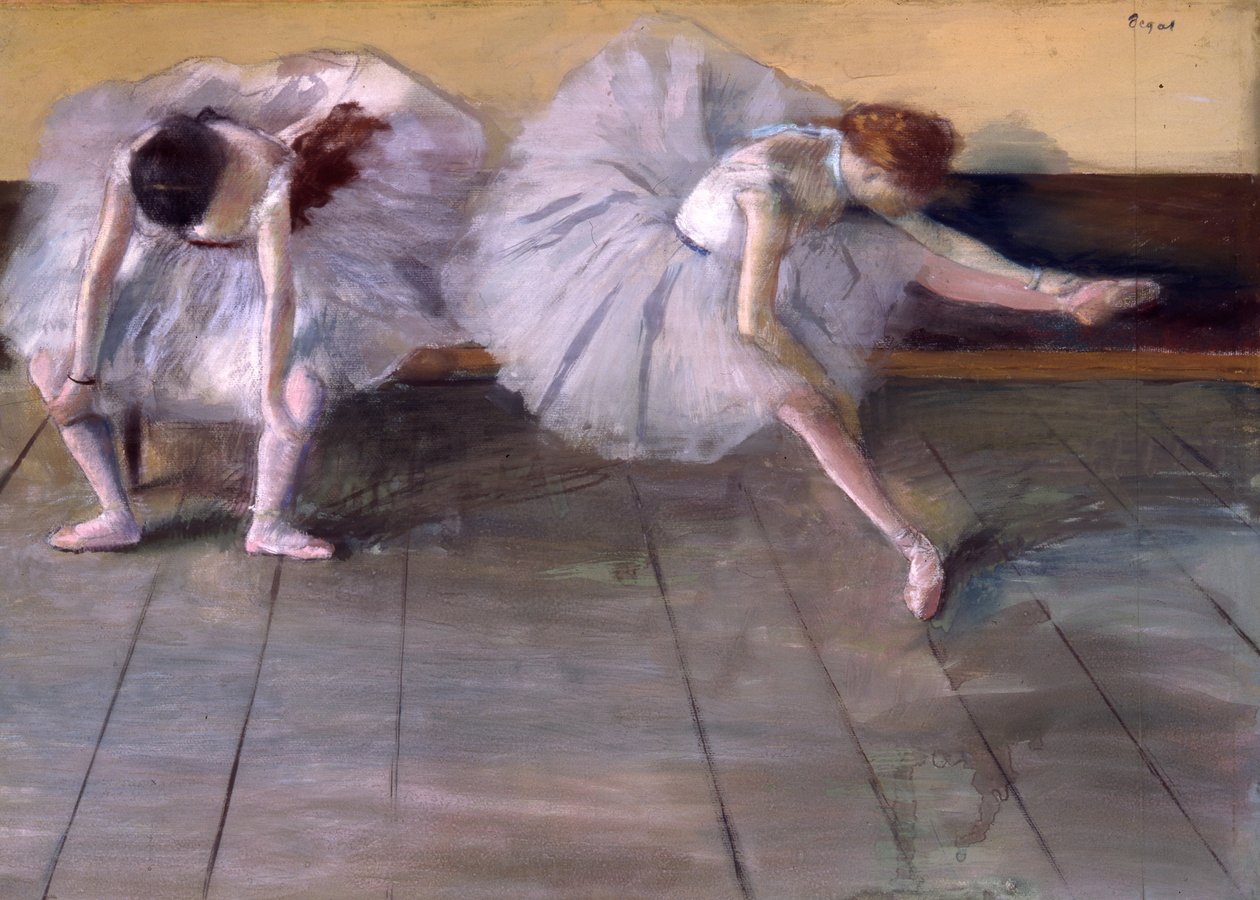 Deux danseuses, ca. 1879 von Edgar Degas