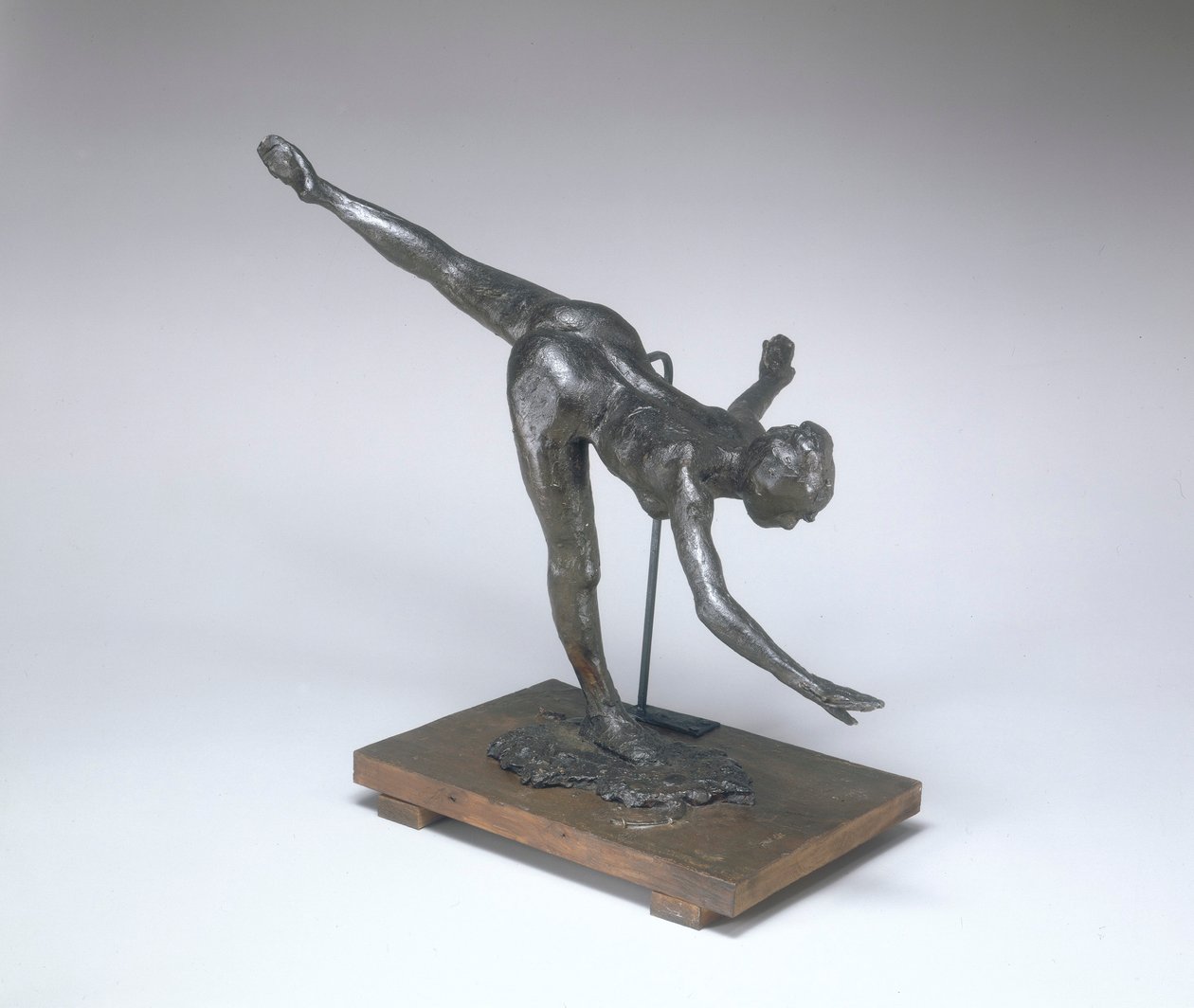 Grande Arabesque, Drittes Mal (Erste Arabesque Penchee) ca. 1885-1890 von Edgar Degas