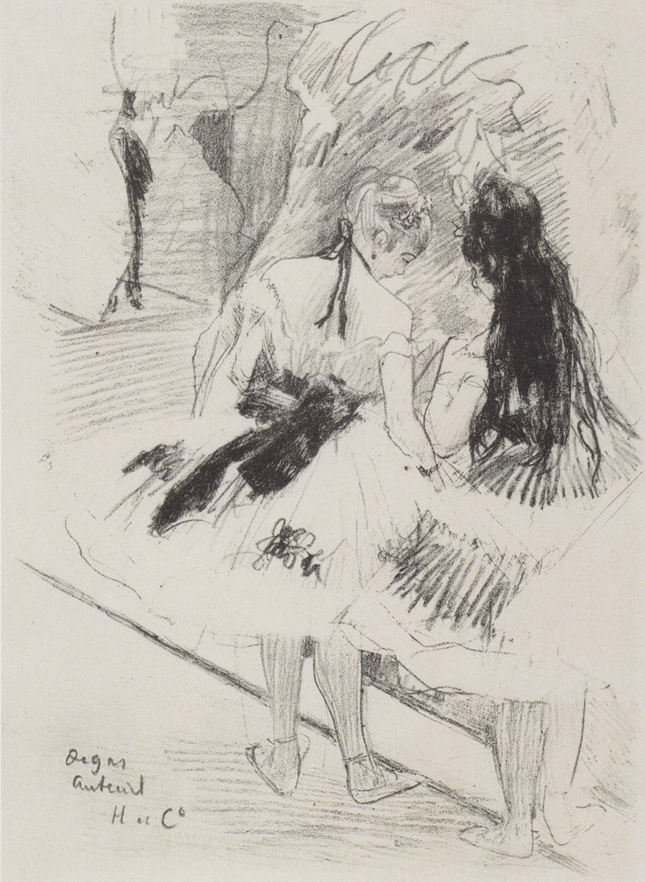 Hinter den Kulissen von Edgar Degas