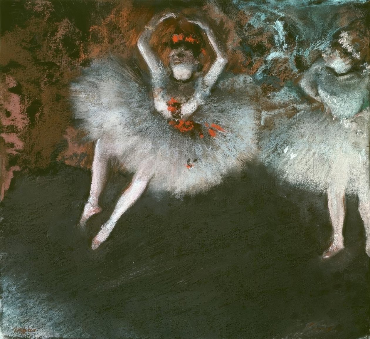 Der ausgetretene Pfad von Edgar Degas