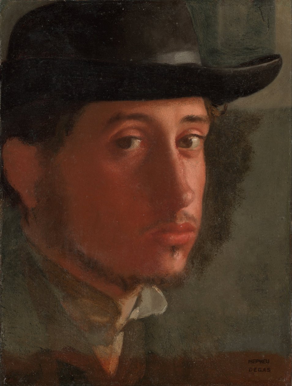 Selbstporträt von Edgar Degas