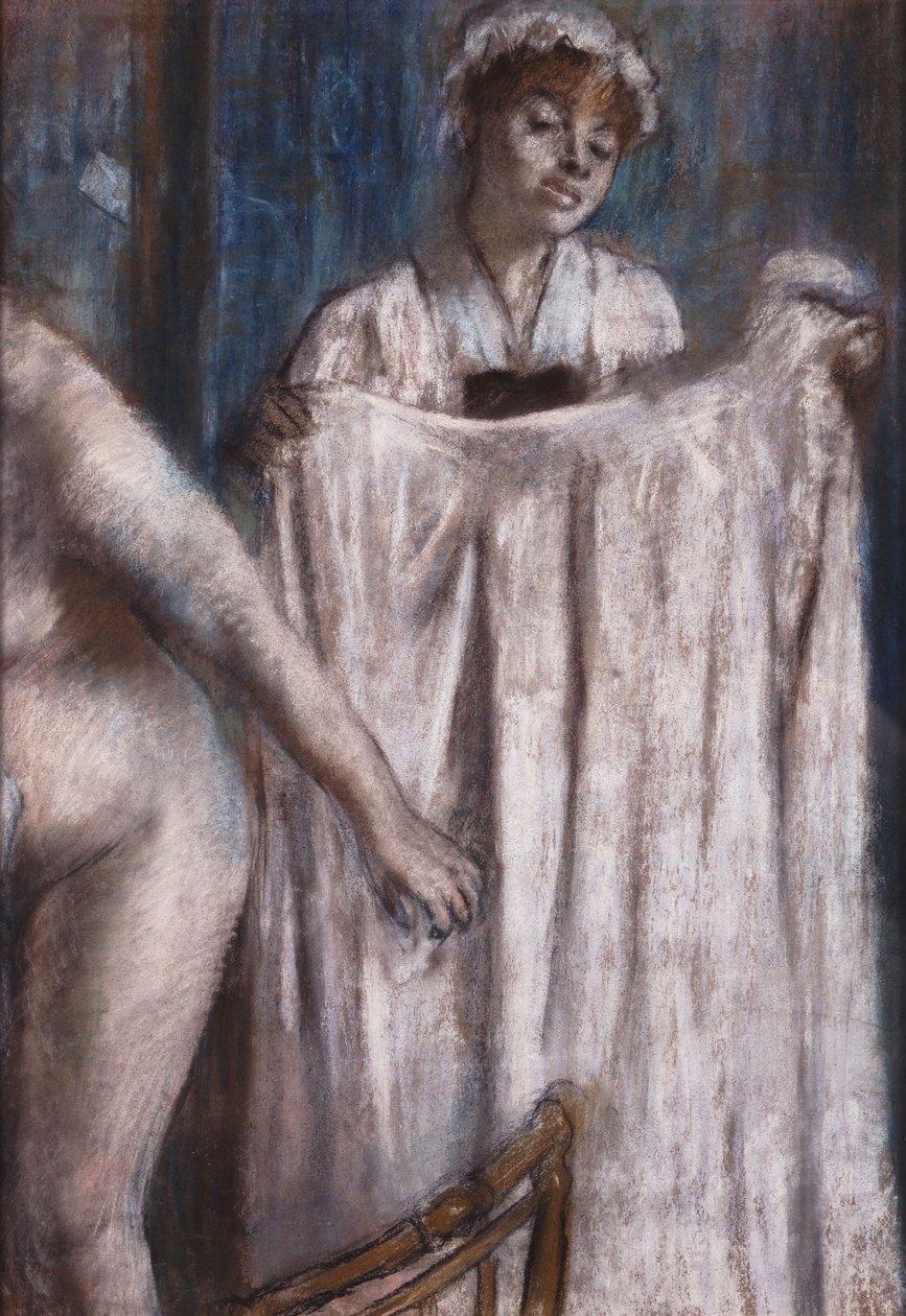 Toilette nach dem Bad von Edgar Degas