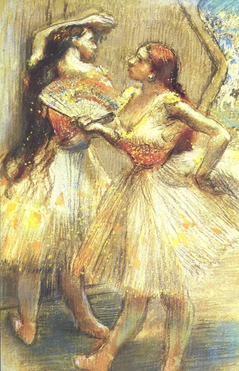 Zwei Tänzerinnen von Edgar Degas