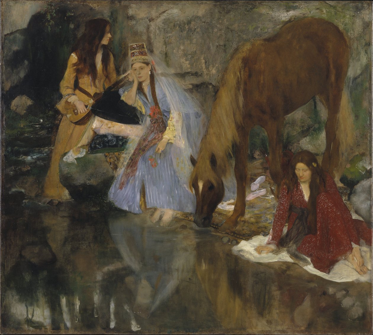 Porträt von Mlle Fiocre im Ballett La Source von Edgar Degas