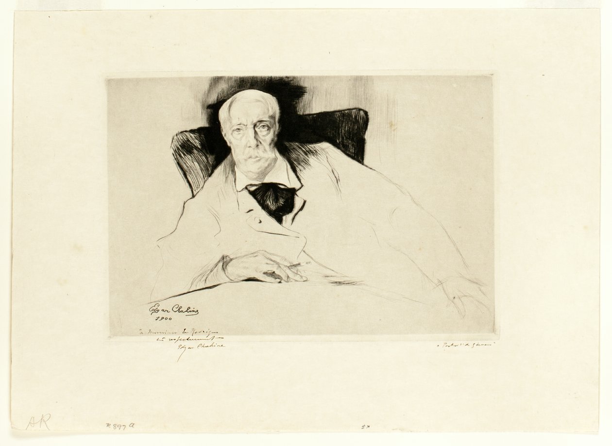Alfred Stevens von Edgar Chahine