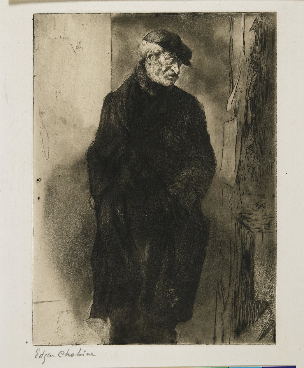Ein Bettler von Edgar Chahine