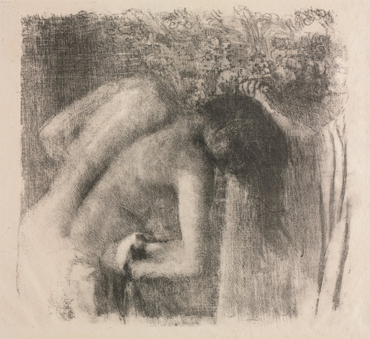 Nach dem Bad (Große Version) von Edgar Degas