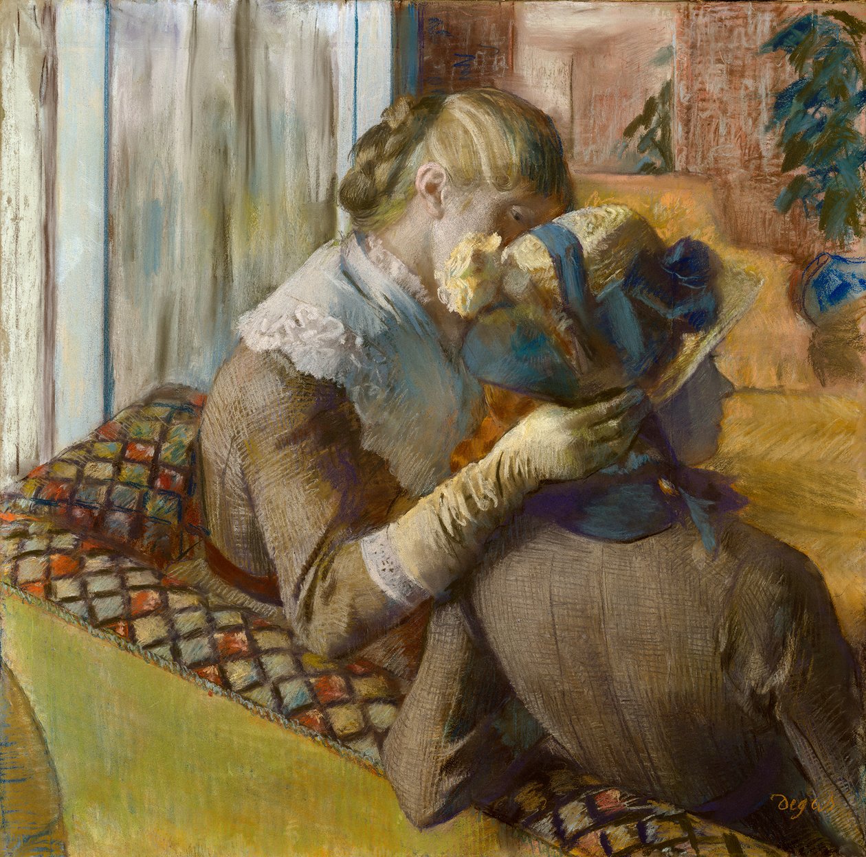 Bei den Modistinnen, 1881 von Edgar Degas
