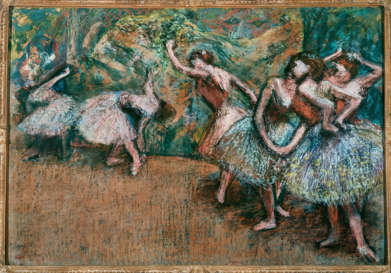 Ballettszene von Edgar Degas
