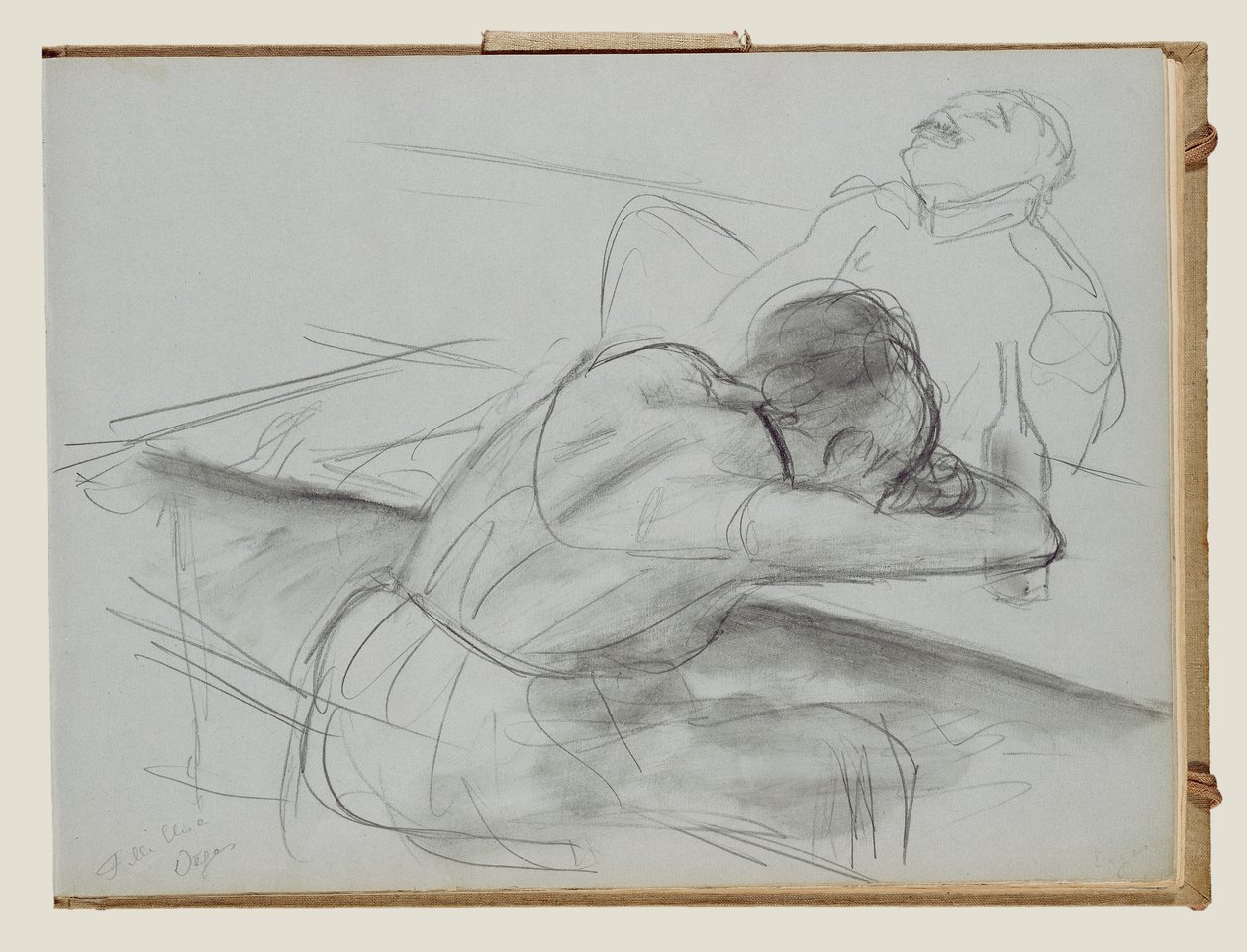 Bordellszene von Edgar Degas