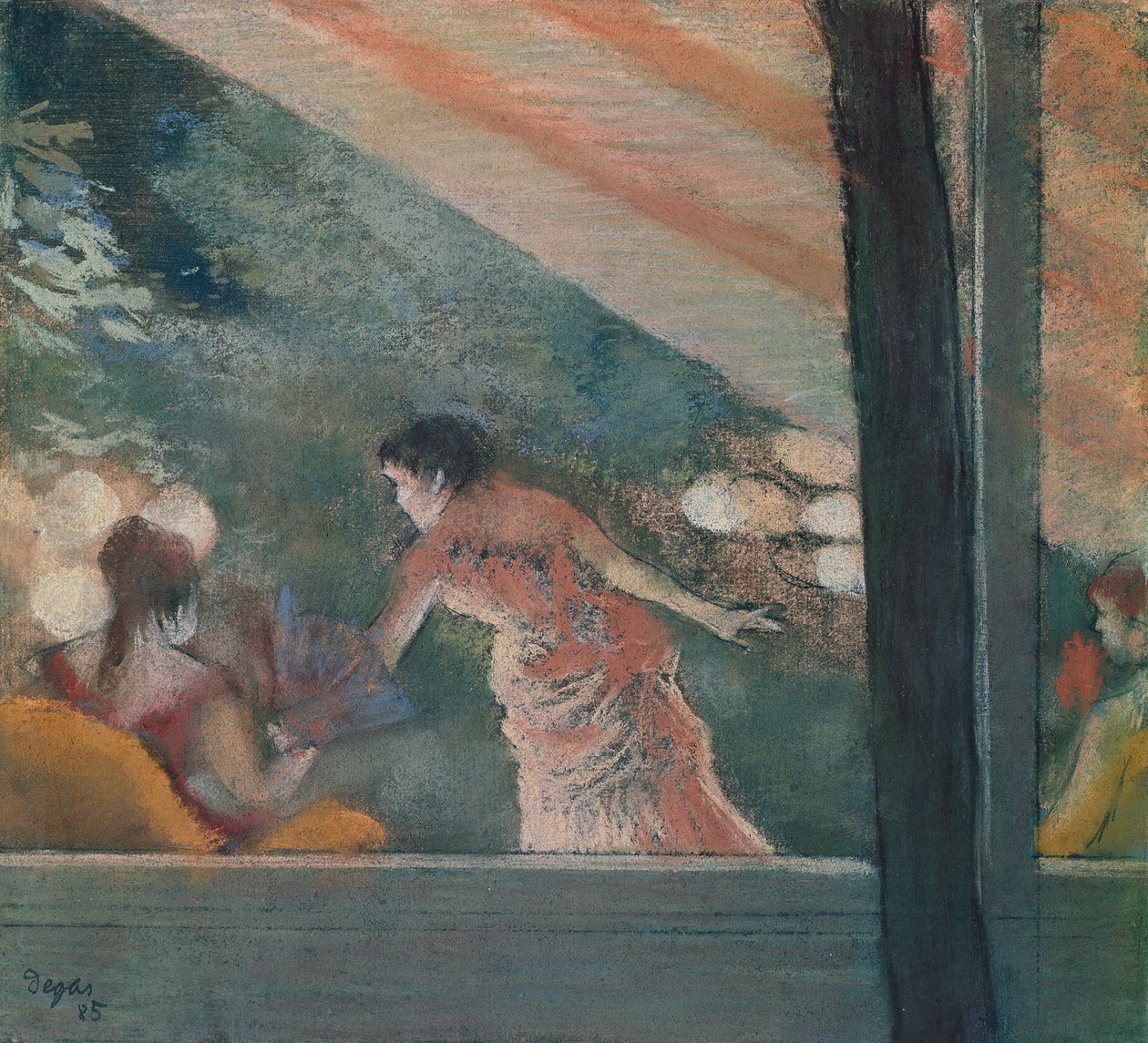 Café-Konzert bei den Ambassadeurs von Edgar Degas