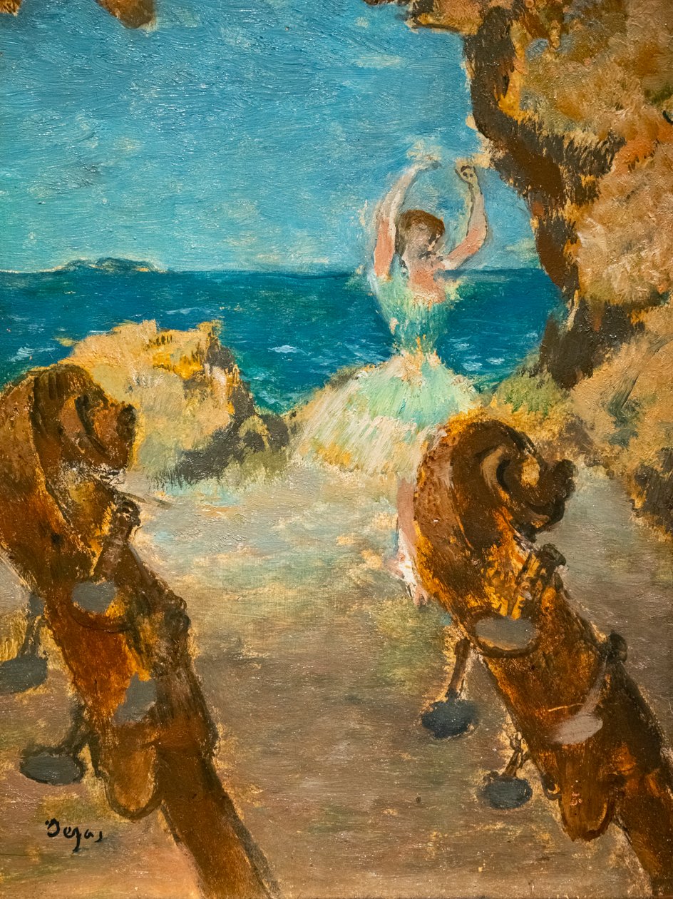 Tänzerin. Ballettszene von Edgar Degas