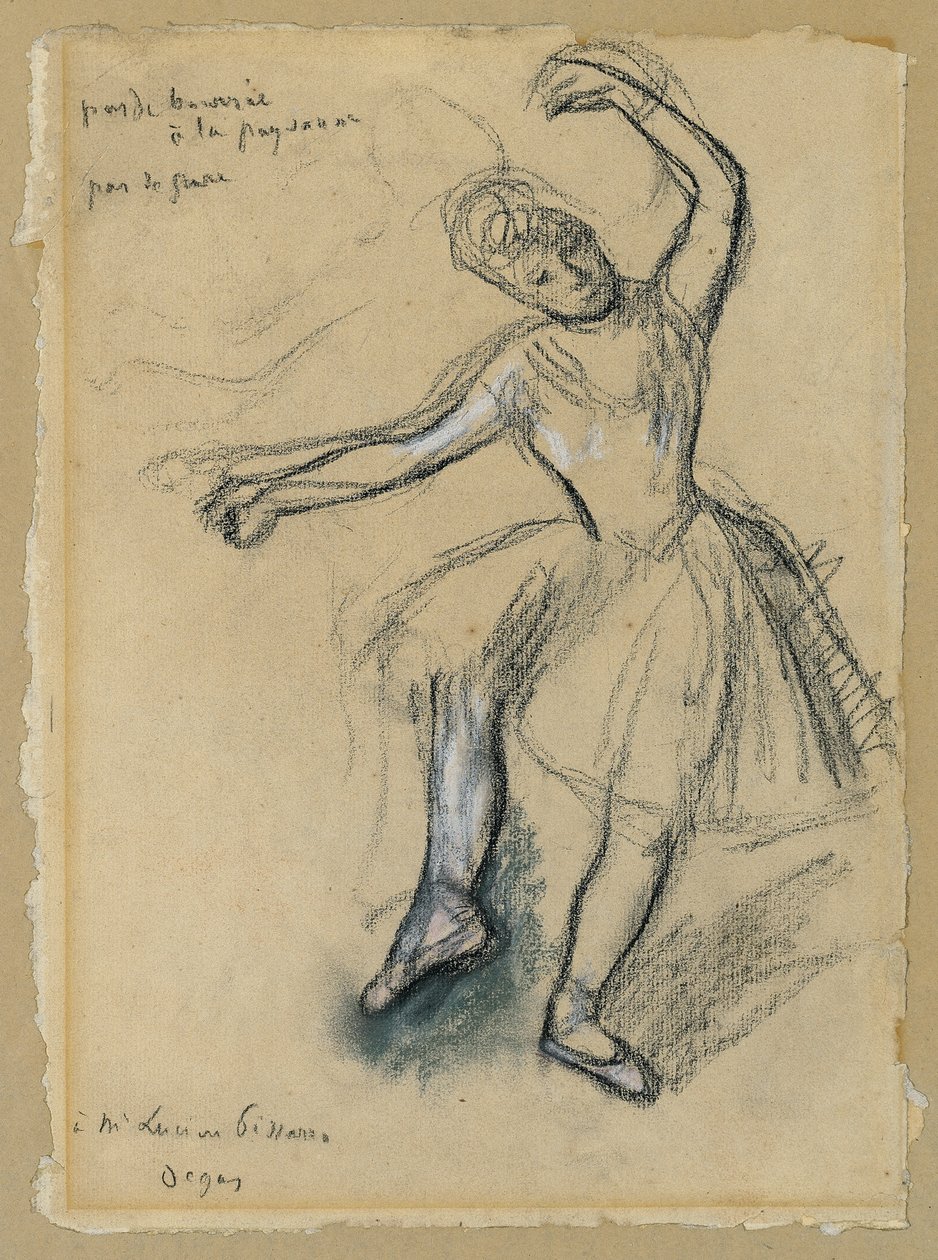 Tänzerin; Danseuse, 1880er Jahre von Edgar Degas