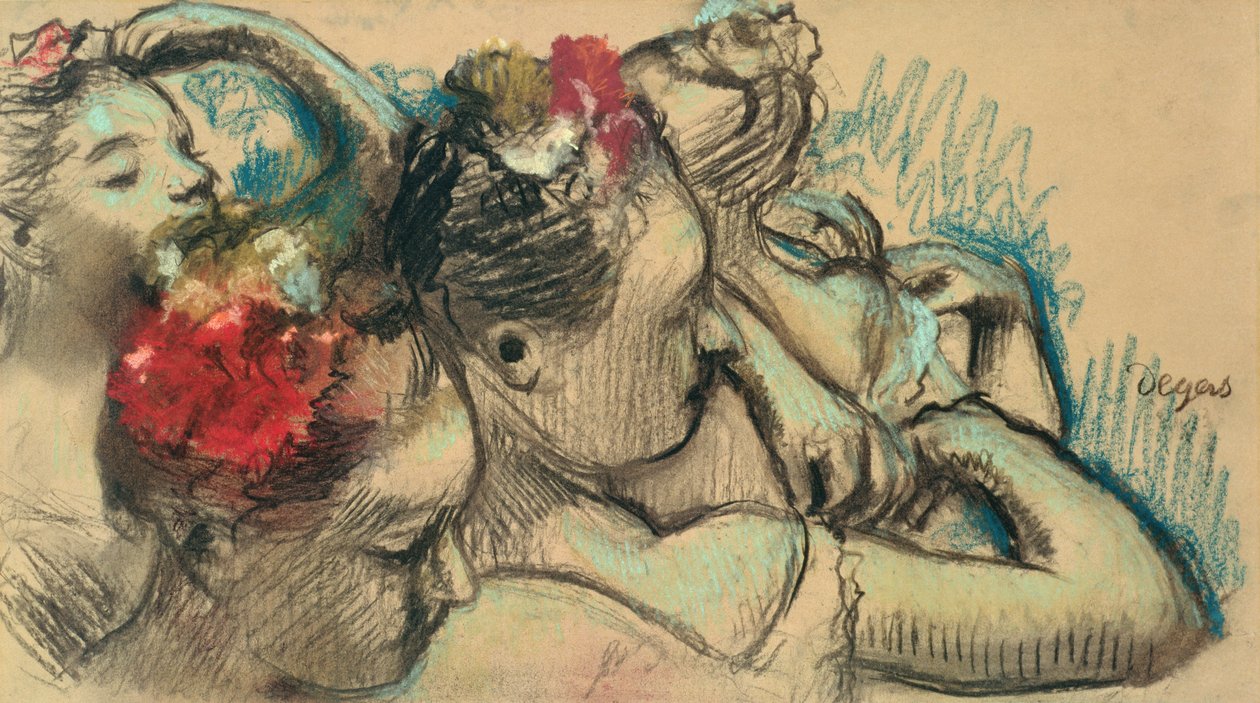 Tänzer, ca. 1896-8 von Edgar Degas