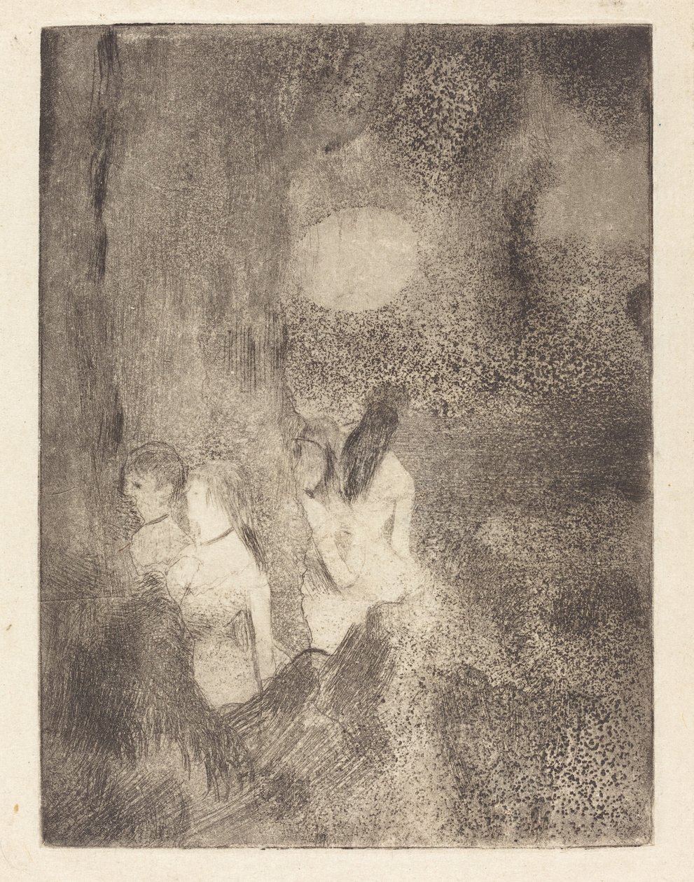 Tänzer in den Kulissen von Edgar Degas