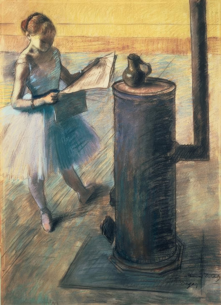 Tänzerin in Ruhe von Edgar Degas