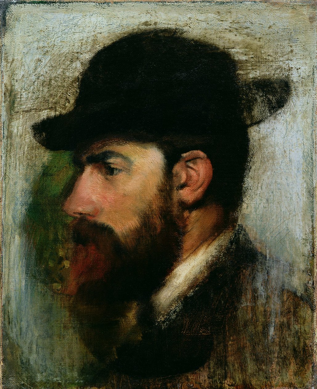 Porträt von Henri Rouart von Edgar Degas