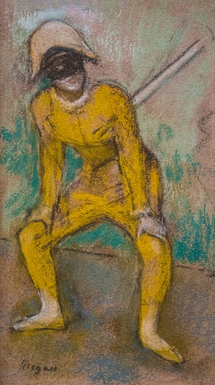 Harlekin von Edgar Degas