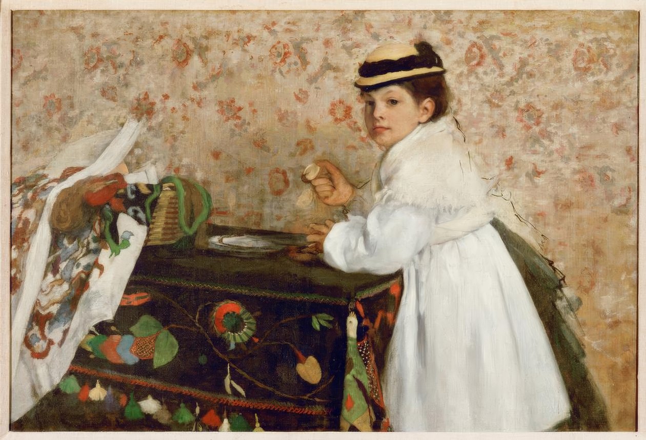 Hortense Valpincon von Edgar Degas