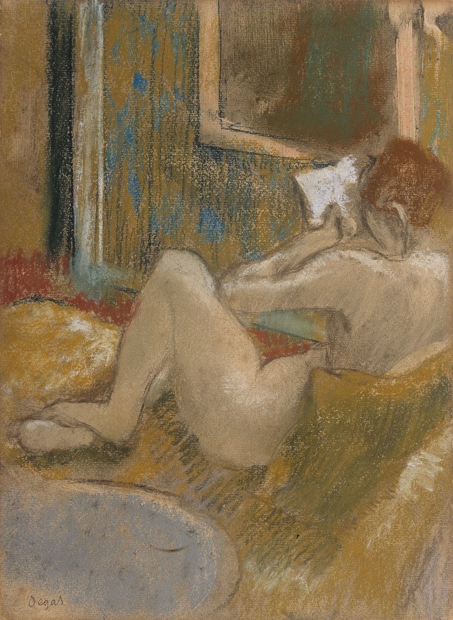 La Liseuse von Edgar Degas von Edgar Degas