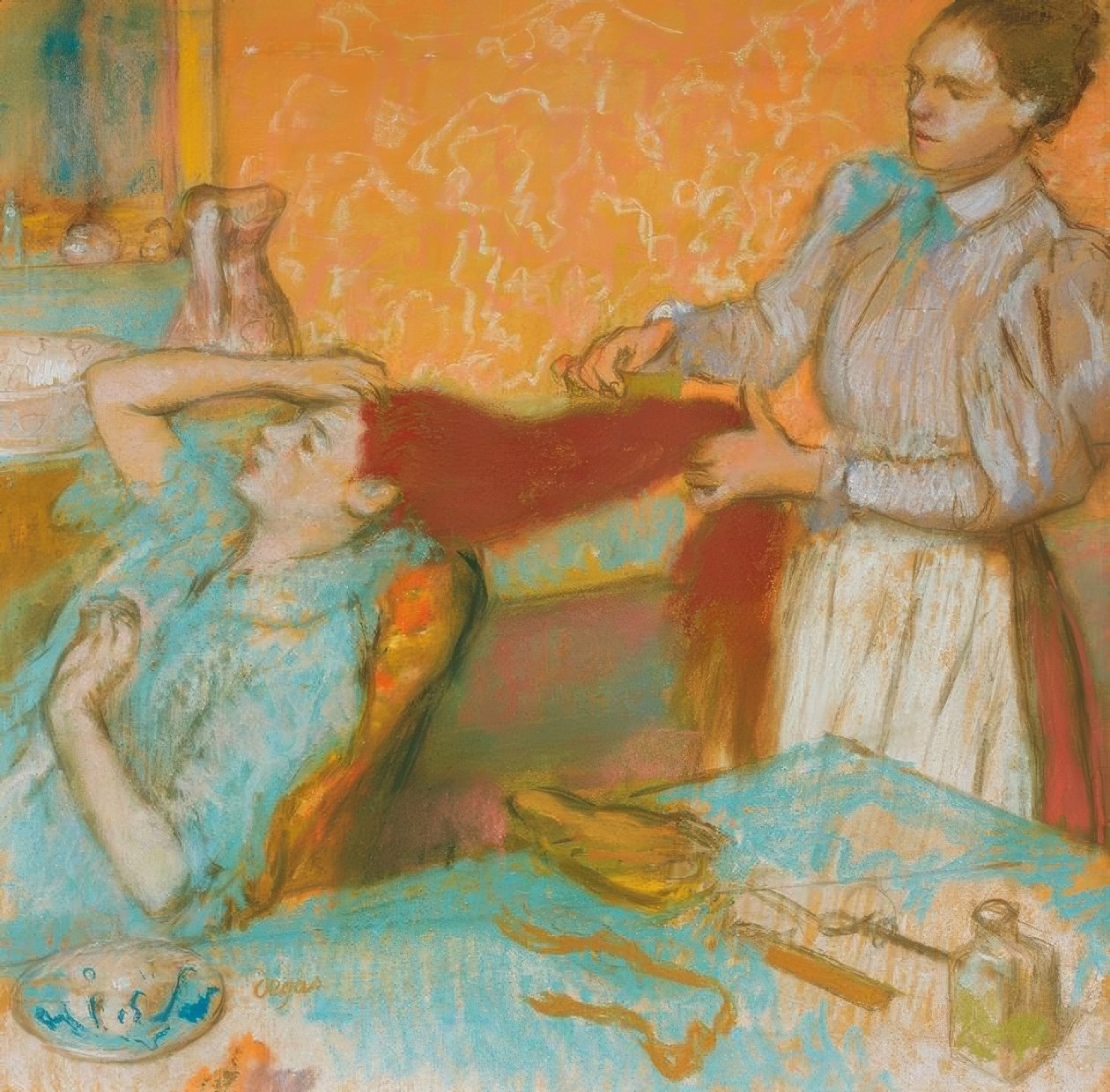 La coiffure von Edgar Degas
