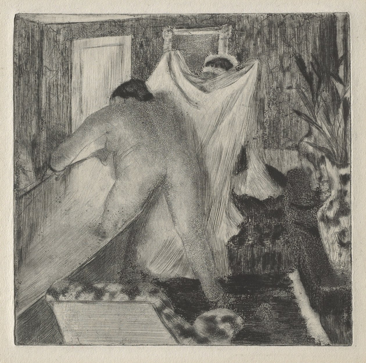 Nach dem Bad, ca. 1878-80 von Edgar Degas