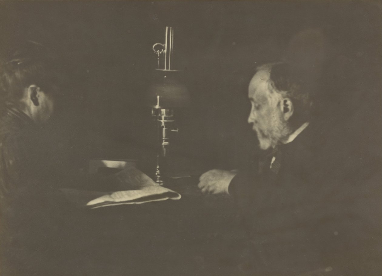 Louise Halévy liest Degas vor von Edgar Degas