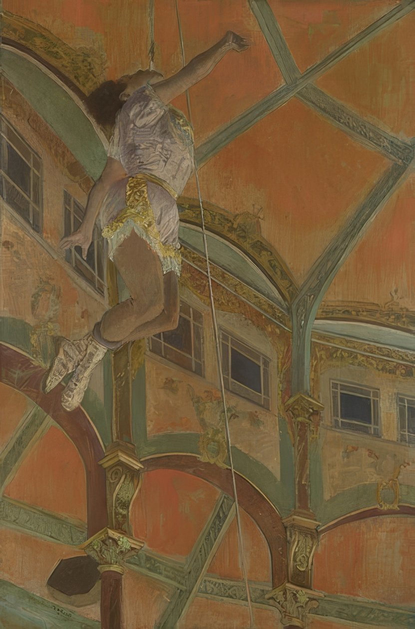 Miss La La im Zirkus Fernando von Edgar Degas