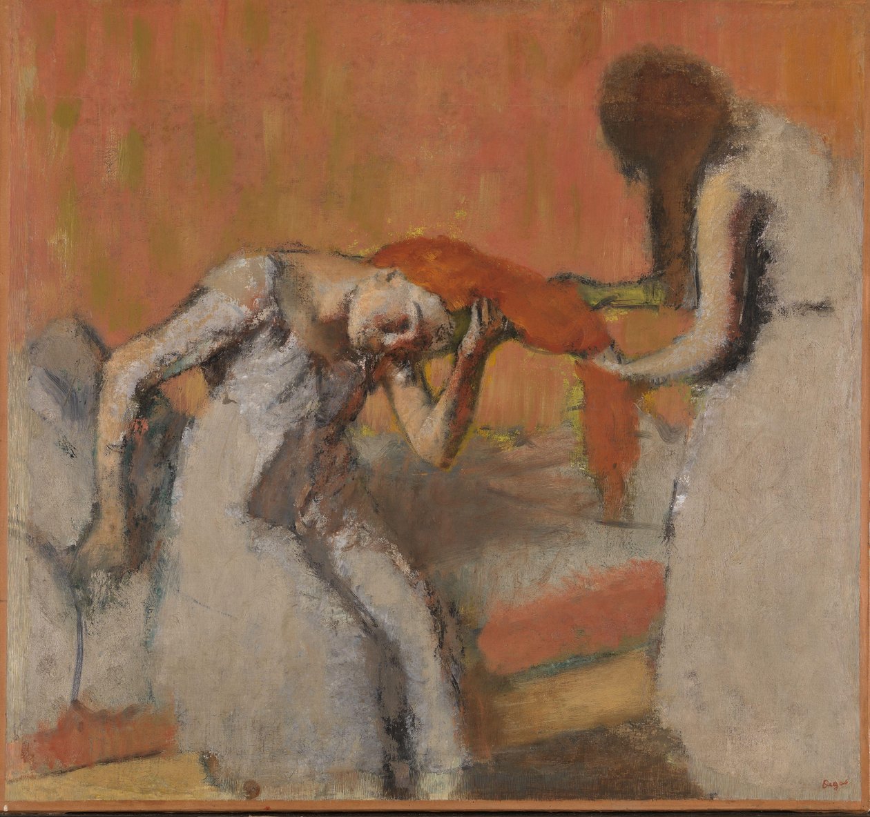 Morgentoilette von Edgar Degas