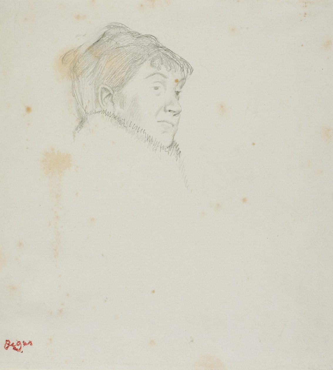 Porträt von Madame Dietz-Monnin von Edgar Degas