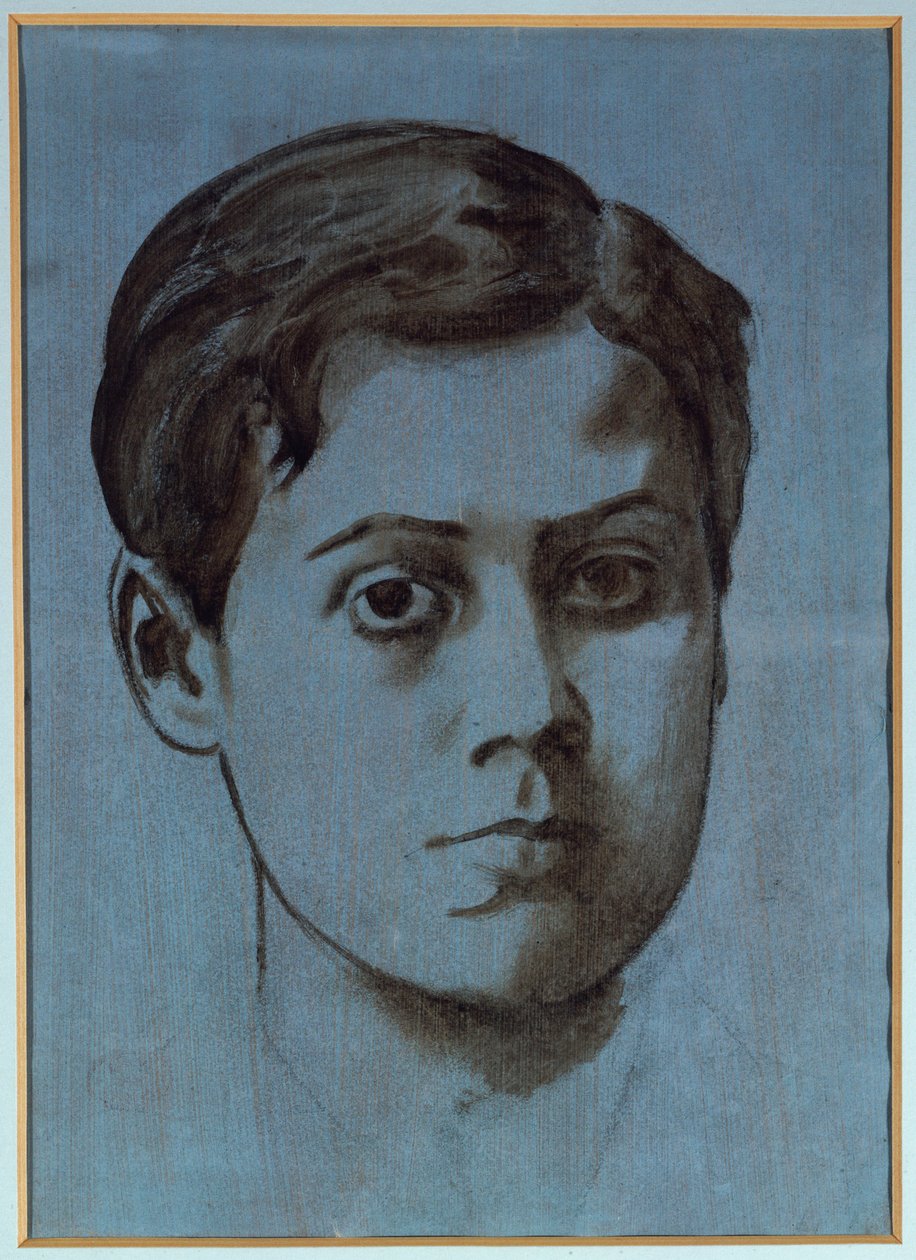 Porträt eines jungen Mannes von Edgar Degas