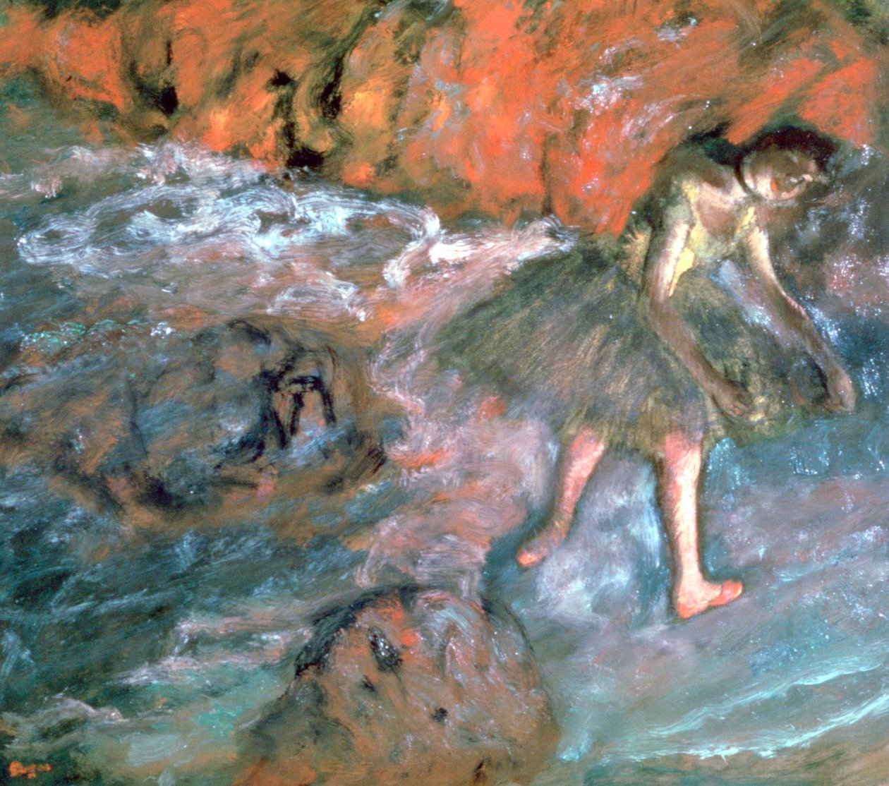 Russische Ballerina, 1880 von Edgar Degas