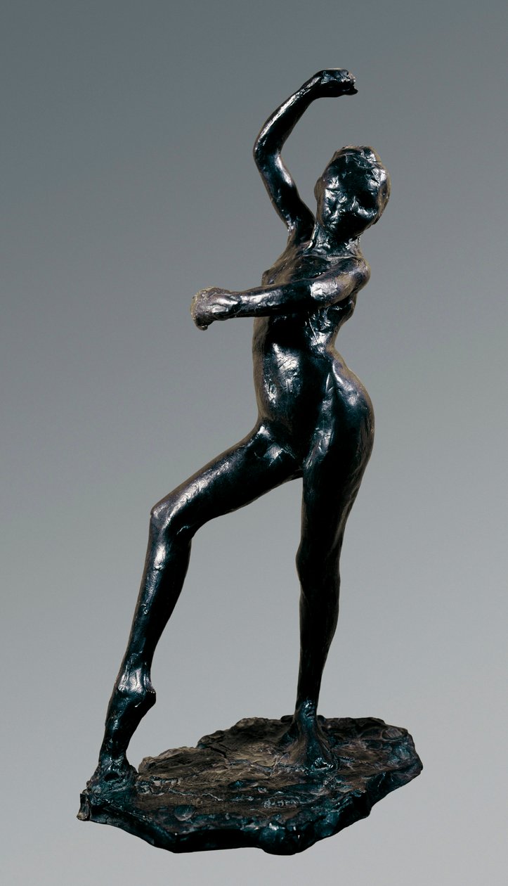 Spanische Tänzerin, Skulptur von Edgar Degas von Edgar Degas