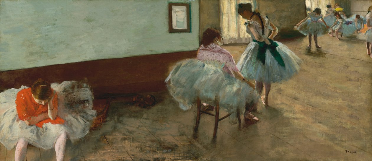 Die Tanzstunde von Edgar Degas