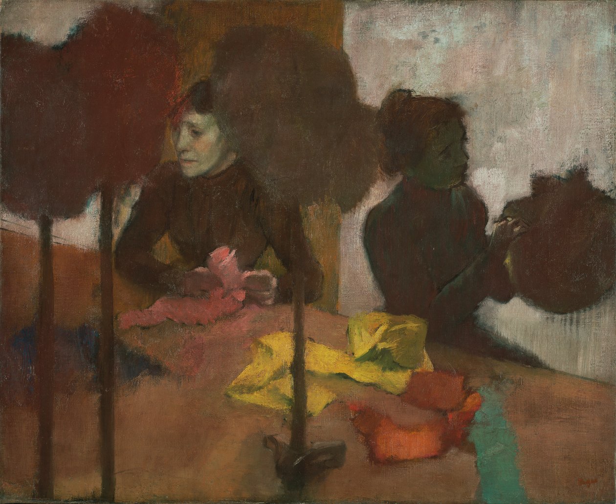 Die Modistinnen, ca. 1882-1905 von Edgar Degas