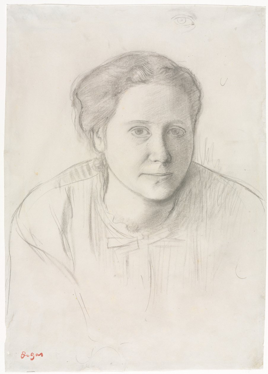 Victoria Dubourg, ca. 1866 von Edgar Degas