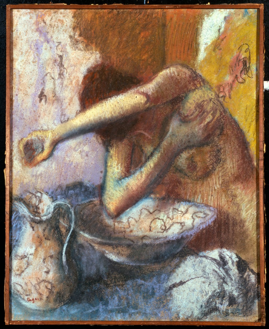 Frau bei ihrer Toilette, ca. 1887 von Edgar Degas