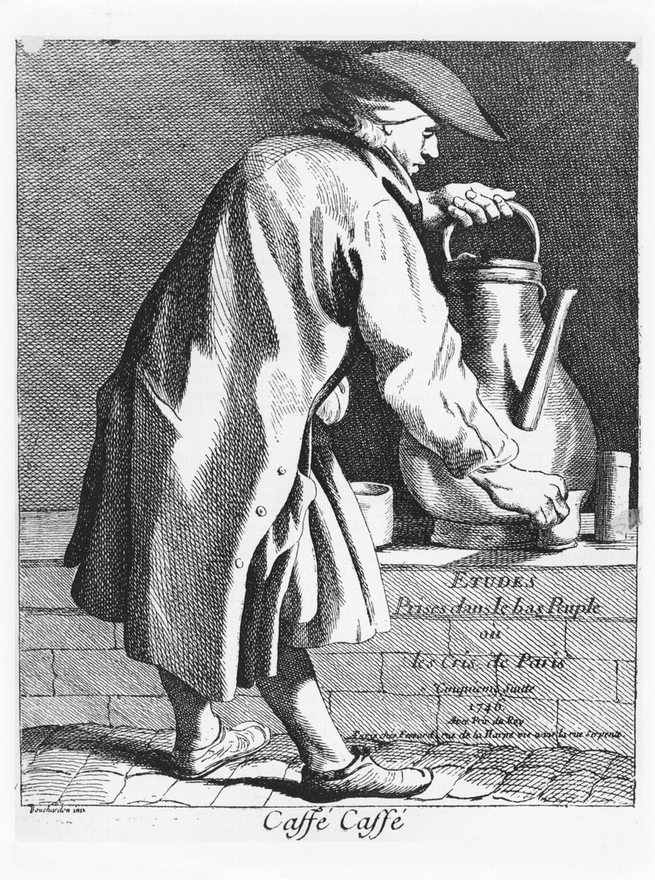 Kaffee verkaufen, aus der Serie 