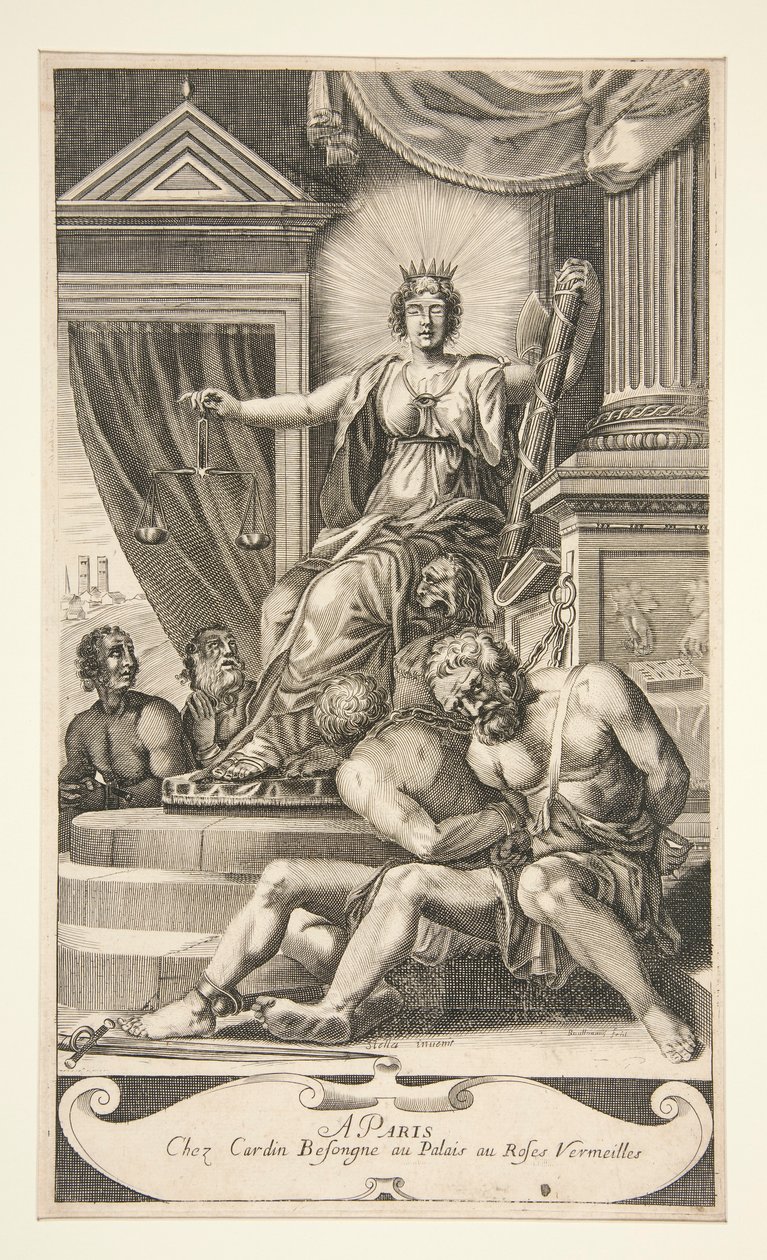 Gerechtigkeit von Edme de Boulonois