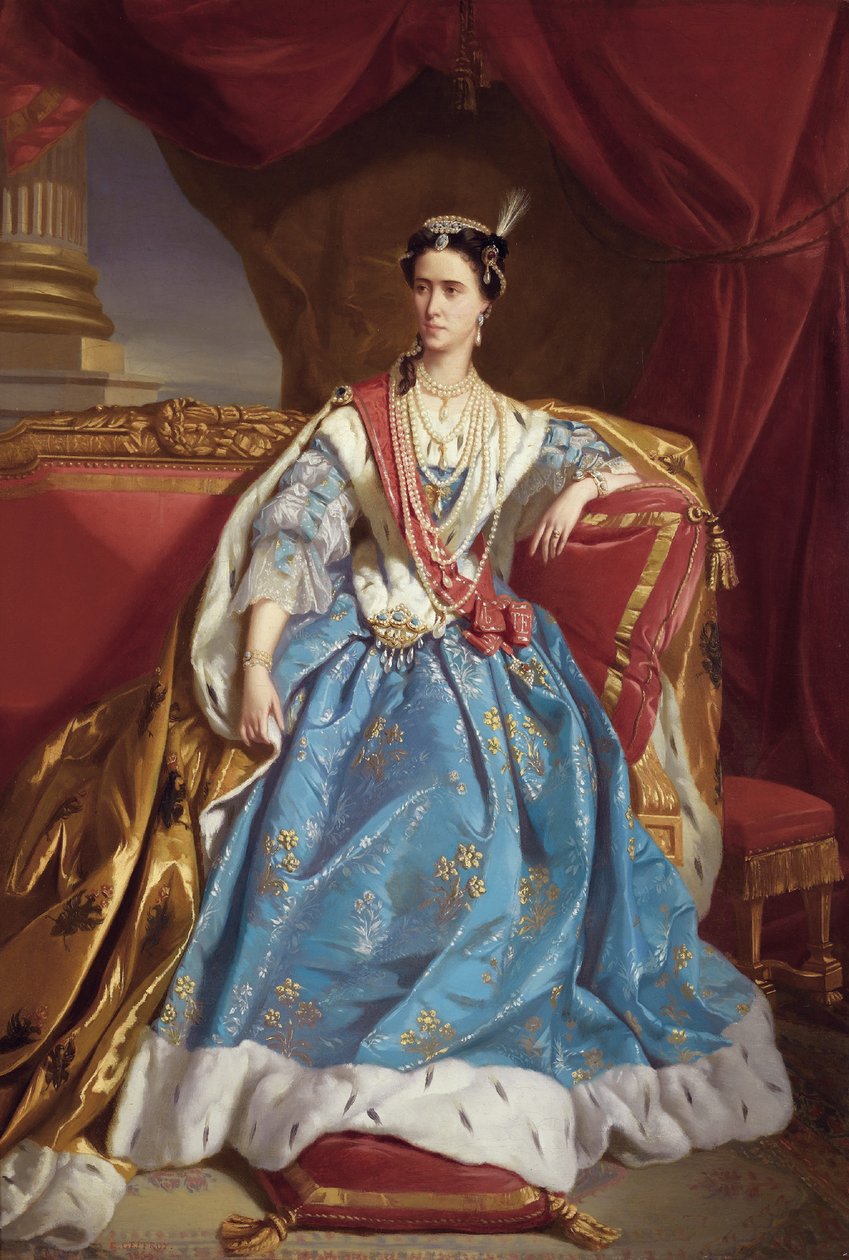 Élisa Rachel, 1855 von Edmond Aime Florentin Geffroy