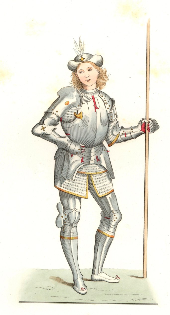 Italienischer Schütze von Edmond Lechevallier Chevignard