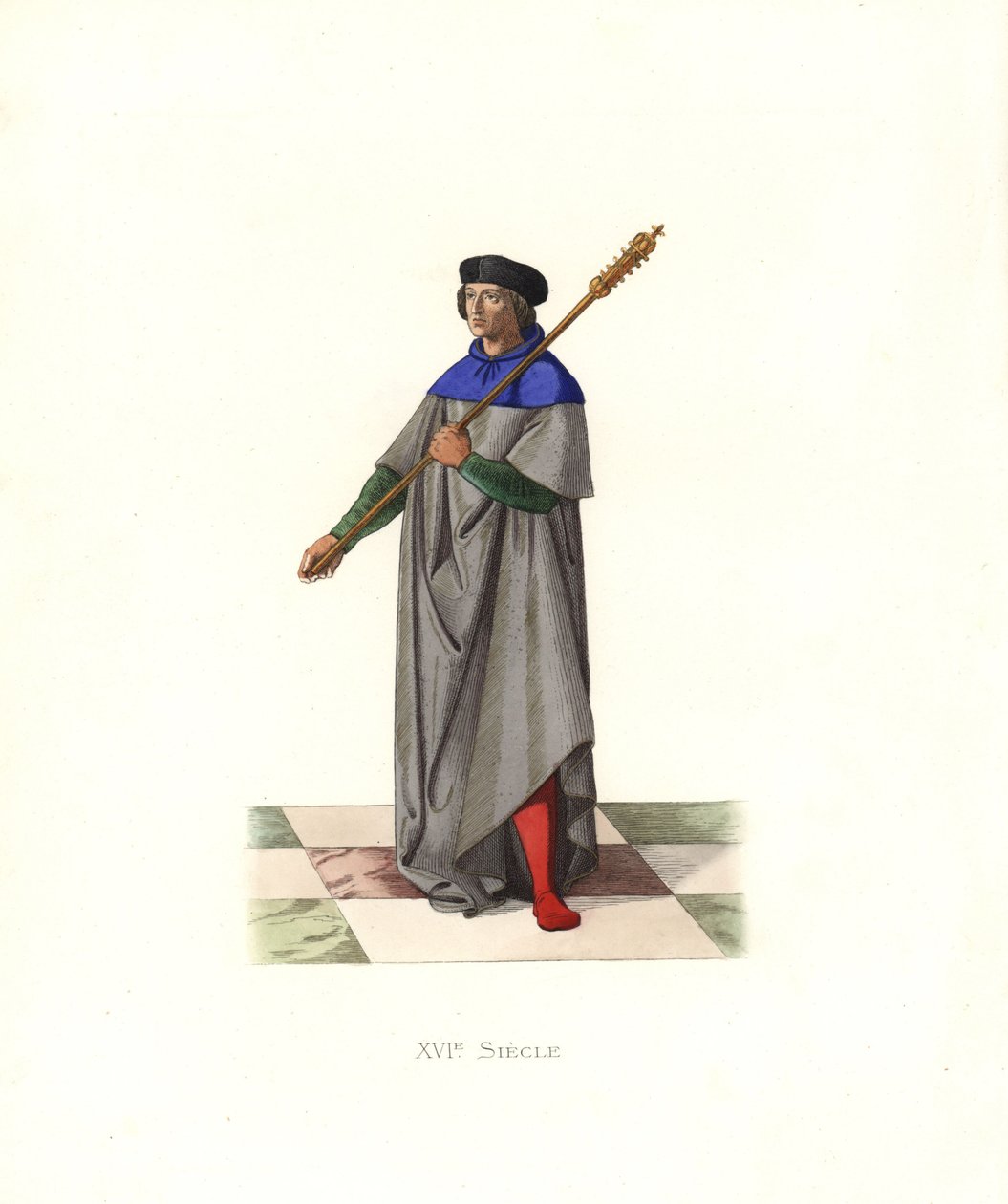 Amtsdiener unter König Ludwig XII. von Edmond Lechevallier Chevignard