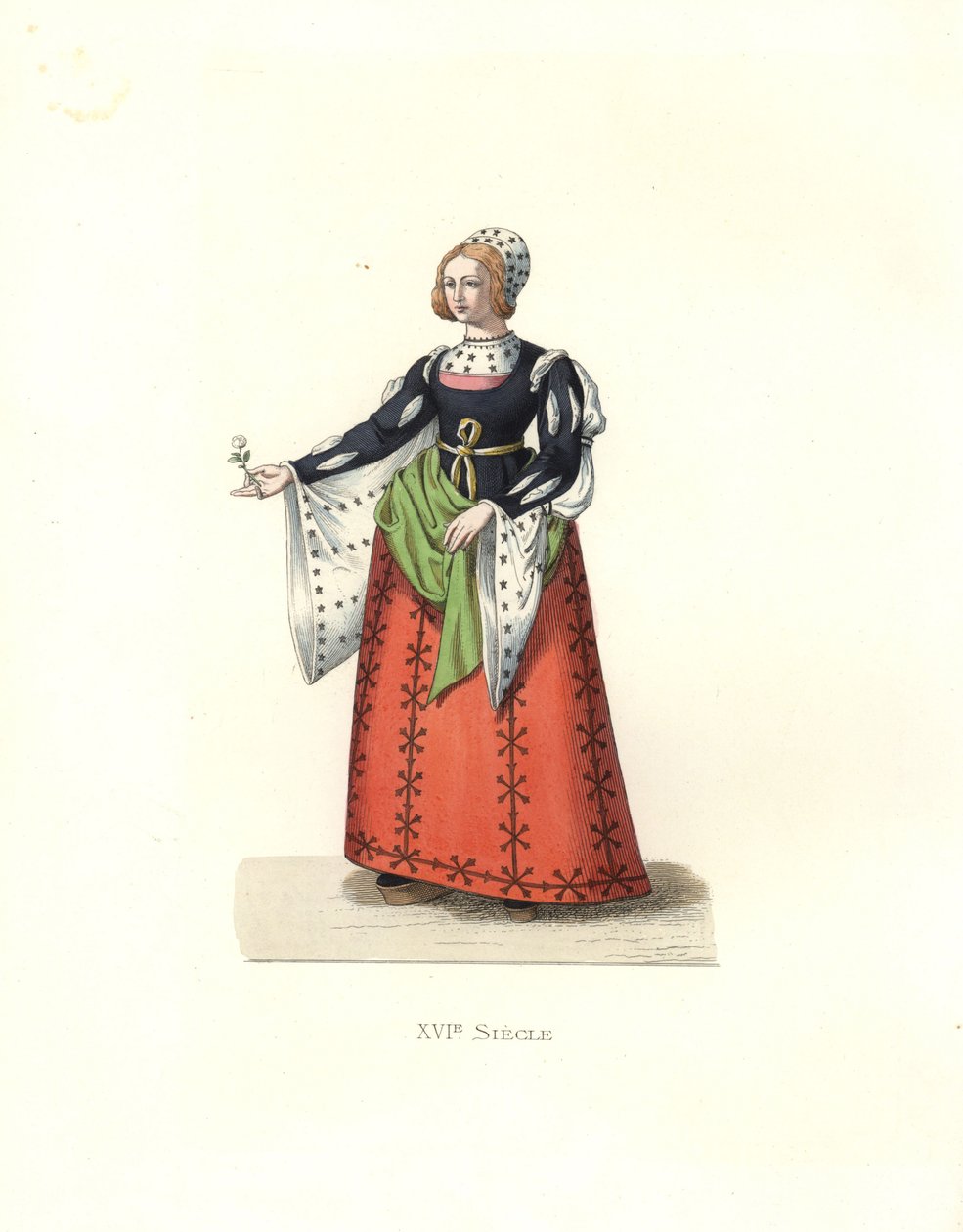 Frau aus Kastilien, Spanien von Edmond Lechevallier Chevignard