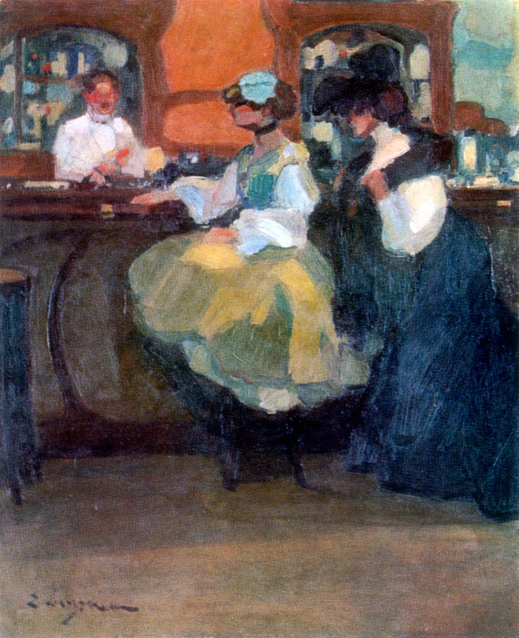 Bar Tabarin, um 1905 von Edmond Lempereur