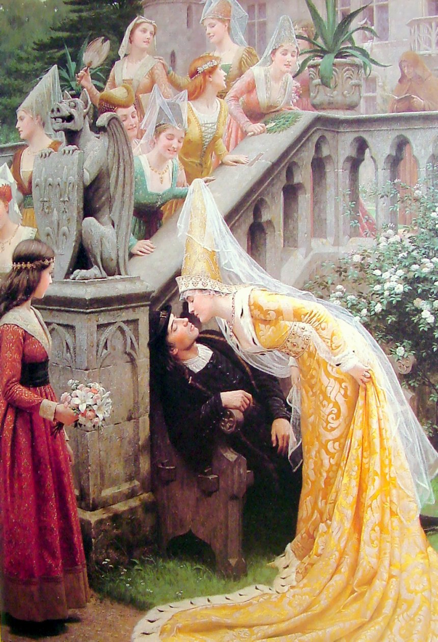 Alain Chartier von Edmund Leighton